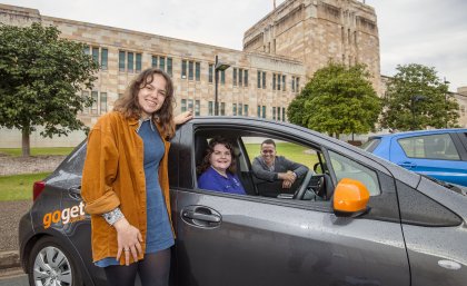 UQ is the first university in Queensland to introduce carsharing UQ is the first university in Queensland to introduce carsharing